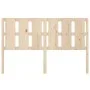 Solid pine wood bed headboard 155.5x4x100 cm by vidaXL, Headboards and footboards - Ref: Foro24-817995, Price: 59,57 €, Disco...
