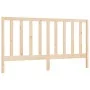Bettkopfteil aus massivem Kiefernholz, 206 x 4 x 100 cm von vidaXL, Kopf- und Fußteile - Ref: Foro24-817710, Preis: 40,39 €, ...