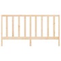Cabecero de cama madera maciza de pino 206x4x100 cm