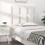 Solid white pine wood bed headboard 80.5x4x100 cm by vidaXL, Headboards and footboards - Ref: Foro24-817966, Price: 40,85 €, ...