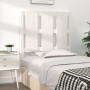 Solid white pine wood bed headboard 80.5x4x100 cm by vidaXL, Headboards and footboards - Ref: Foro24-817966, Price: 40,85 €, ...