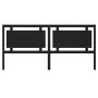 Cabecero de cama madera maciza de pino negro 205,5x4x100 cm de vidaXL, Cabeceros y pies de cama - Ref: Foro24-817964, Precio:...