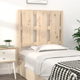Bettkopfteil aus massivem Kiefernholz, 80,5 x 4 x 100 cm von vidaXL, Kopf- und Fußteile - Ref: Foro24-817965, Preis: 26,96 €,...