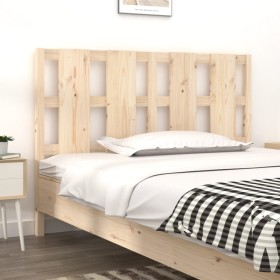 Bettkopfteil aus massivem Kiefernholz, 125,5 x 4 x 100 cm von vidaXL, Kopf- und Fußteile - Ref: Foro24-817980, Preis: 32,85 €...