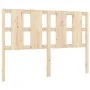 Bettkopfteil aus massivem Kiefernholz, 125,5 x 4 x 100 cm von vidaXL, Kopf- und Fußteile - Ref: Foro24-817980, Preis: 32,56 €...