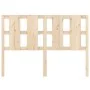 Bettkopfteil aus massivem Kiefernholz, 125,5 x 4 x 100 cm von vidaXL, Kopf- und Fußteile - Ref: Foro24-817980, Preis: 32,56 €...