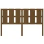 Solid pine wood bed headboard honey brown 155.5x4x100 cm by vidaXL, Headboards and footboards - Ref: Foro24-817998, Price: 56...