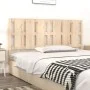 Cabecero de cama madera maciza de pino 165,5x4x100 cm de vidaXL, Cabeceros y pies de cama - Ref: Foro24-818000, Precio: 53,11...