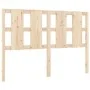 Cabecero de cama madera maciza de pino 145,5x4x100 cm de vidaXL, Cabeceros y pies de cama - Ref: Foro24-817990, Precio: 34,11...