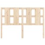 Cabecero de cama madera maciza de pino 145,5x4x100 cm de vidaXL, Cabeceros y pies de cama - Ref: Foro24-817990, Precio: 34,42...