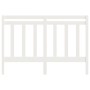 Solid white pine wood bed headboard 166x4x100 cm by vidaXL, Headboards and footboards - Ref: Foro24-817801, Price: 39,68 €, D...