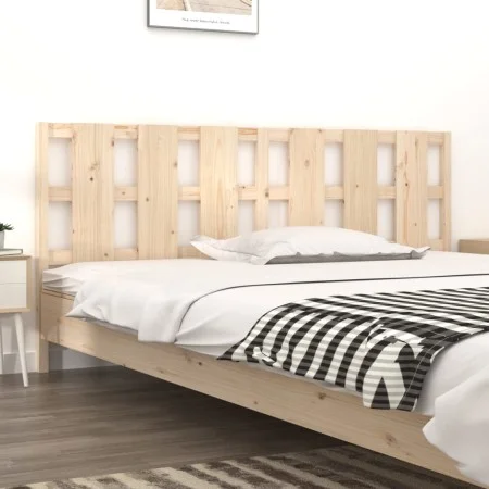 Bettkopfteil aus massivem Kiefernholz, 205,5 x 4 x 100 cm von vidaXL, Kopf- und Fußteile - Ref: Foro24-818010, Preis: 46,06 €...