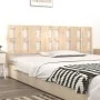 Bettkopfteil aus massivem Kiefernholz, 205,5 x 4 x 100 cm von vidaXL, Kopf- und Fußteile - Ref: Foro24-818010, Preis: 46,06 €...