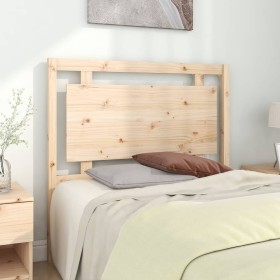 Bettkopfteil aus massivem Kiefernholz, 105,5 x 4 x 100 cm von vidaXL, Kopf- und Fußteile - Ref: Foro24-817925, Preis: 50,60 €...