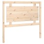 Bettkopfteil aus massivem Kiefernholz, 105,5 x 4 x 100 cm von vidaXL, Kopf- und Fußteile - Ref: Foro24-817925, Preis: 50,60 €...