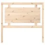 Cabecero de cama madera maciza de pino 105,5x4x100 cm de vidaXL, Cabeceros y pies de cama - Ref: Foro24-817925, Precio: 49,77...