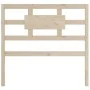 Bettkopfteil aus massivem Kiefernholz, 80,5 x 4 x 100 cm von vidaXL, Kopf- und Fußteile - Ref: Foro24-818015, Preis: 39,94 €,...