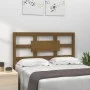 Bettkopfteil aus massivem Kiefernholz in Honigbraun, 105,5 x 4 x 100 cm von vidaXL, Kopf- und Fußteile - Ref: Foro24-818028, ...