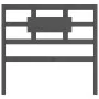 Solid gray pine wood bed headboard 105.5x4x100 cm by vidaXL, Headboards and footboards - Ref: Foro24-818027, Price: 40,10 €, ...