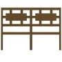 Honey brown pine solid wood bed headboard 165.5x4x100 cm by vidaXL, Headboards and footboards - Ref: Foro24-818053, Price: 58...