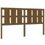Bettkopfteil aus massivem Kiefernholz, honigbraun, 185,5 x 4 x 100 cm von vidaXL, Kopf- und Fußteile - Ref: Foro24-818008, Pr...