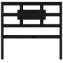 Solid black pine wood bed headboard 95.5x4x100 cm by vidaXL, Headboards and footboards - Ref: Foro24-818024, Price: 24,60 €, ...