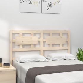 Bettkopfteil aus massivem Kiefernholz, 205,5 x 4 x 100 cm von vidaXL, Kopf- und Fußteile - Ref: Foro24-818060, Preis: 49,86 €...