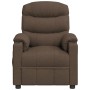 Sillón de masaje eléctrico tela marrón