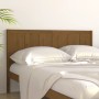 Bettkopfteil aus massivem Kiefernholz in Honigbraun, 205 x 4 x 100 cm von vidaXL, Kopf- und Fußteile - Ref: Foro24-818113, Pr...