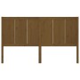 Honey brown solid pine wood bed headboard 205x4x100 cm by vidaXL, Headboards and footboards - Ref: Foro24-818113, Price: 83,5...
