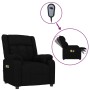 Sillón de masaje eléctrico tela negro