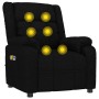 Sillón de masaje eléctrico tela negro