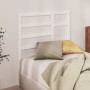 Bettkopfteil aus massivem weißem Kiefernholz, 96 x 4 x 104 cm von vidaXL, Kopf- und Fußteile - Ref: Foro24-818121, Preis: 26,...