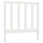 Cabecero de cama madera maciza de pino blanco 96x4x100 cm de vidaXL, Cabeceros y pies de cama - Ref: Foro24-817671, Precio: 2...