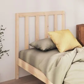 Bettkopfteil aus massivem Kiefernholz, 81 x 4 x 100 cm von vidaXL, Kopf- und Fußteile - Ref: Foro24-817665, Preis: 27,89 €, R...