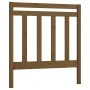 Bettkopfteil aus massivem Kiefernholz in Honigbraun, 106 x 4 x 100 cm von vidaXL, Kopf- und Fußteile - Ref: Foro24-817778, Pr...