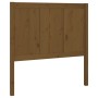 Bettkopfteil aus massivem Kiefernholz, honigbraun, 95,5 x 4 x 100 cm von vidaXL, Kopf- und Fußteile - Ref: Foro24-818073, Pre...