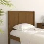 Bettkopfteil aus massivem Kiefernholz, honigbraun, 95,5 x 4 x 100 cm von vidaXL, Kopf- und Fußteile - Ref: Foro24-818073, Pre...
