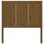 Bettkopfteil aus massivem Kiefernholz, honigbraun, 95,5 x 4 x 100 cm von vidaXL, Kopf- und Fußteile - Ref: Foro24-818073, Pre...