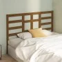 Bettkopfteil aus massivem Kiefernholz in Honigbraun, 141 x 4 x 104 cm von vidaXL, Kopf- und Fußteile - Ref: Foro24-818138, Pr...