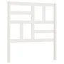 Cabecero de cama madera maciza de pino blanco 81x4x104 cm de vidaXL, Cabeceros y pies de cama - Ref: Foro24-818166, Precio: 3...