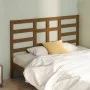 Honey brown solid pine wood bed headboard 156x4x104 cm by vidaXL, Headboards and footboards - Ref: Foro24-818148, Price: 46,7...