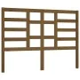 Honey brown solid pine wood bed headboard 156x4x104 cm by vidaXL, Headboards and footboards - Ref: Foro24-818148, Price: 46,7...