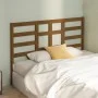 Honey brown solid pine wood bed headboard 156x4x104 cm by vidaXL, Headboards and footboards - Ref: Foro24-818148, Price: 46,7...