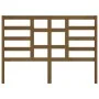 Honey brown solid pine wood bed headboard 156x4x104 cm by vidaXL, Headboards and footboards - Ref: Foro24-818148, Price: 46,7...