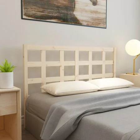 Solid pine wood bed headboard 165.5x4x100 cm by vidaXL, Headboards and footboards - Ref: Foro24-817900, Price: 41,75 €, Disco...
