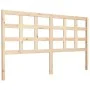 Solid pine wood bed headboard 165.5x4x100 cm by vidaXL, Headboards and footboards - Ref: Foro24-817900, Price: 41,75 €, Disco...