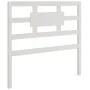 Bettkopfteil aus massivem weißem Kiefernholz, 95,5 x 4 x 100 cm von vidaXL, Kopf- und Fußteile - Ref: Foro24-818021, Preis: 3...