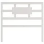 Solid white pine wood bed headboard 95.5x4x100 cm by vidaXL, Headboards and footboards - Ref: Foro24-818021, Price: 35,27 €, ...
