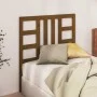 Bettkopfteil aus massivem Kiefernholz in Honigbraun, 106 x 4 x 100 cm von vidaXL, Kopf- und Fußteile - Ref: Foro24-817828, Pr...